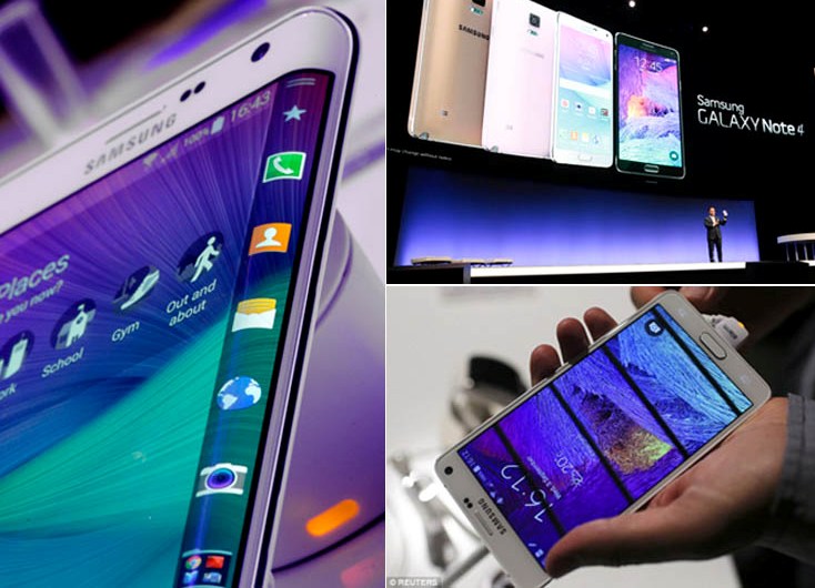 Galaxy Note Edge, Ponsel Samsung Teranyar Berdisain Unik